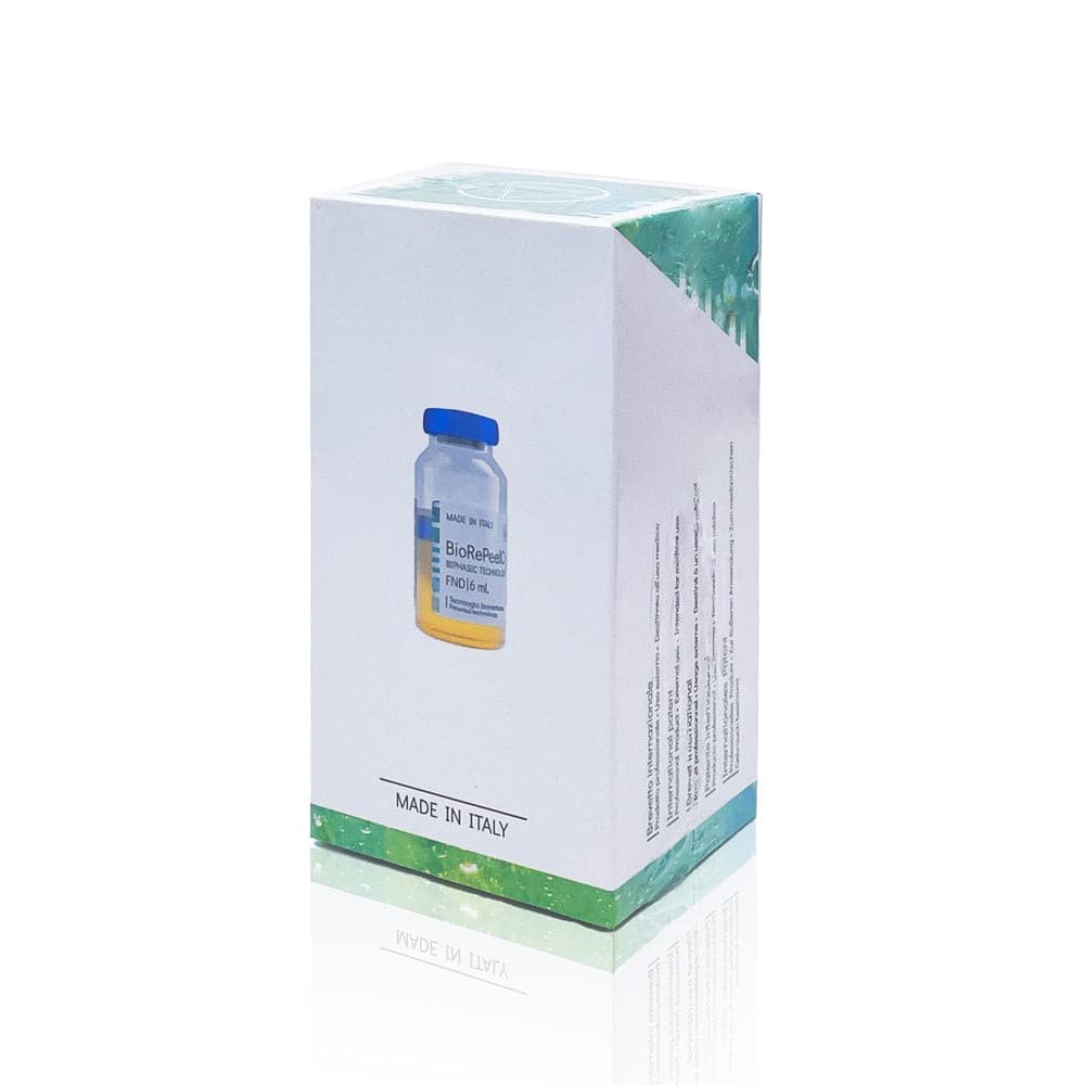 A box of BioRePeelCl3 FND professional chemical peel